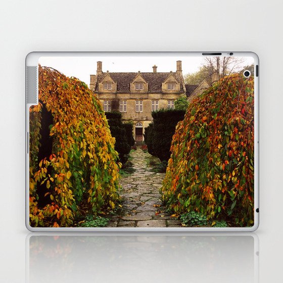 Barnsley House In Autumn Laptop & iPad Skin
