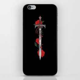 Thorn Sword Red iPhone Skin