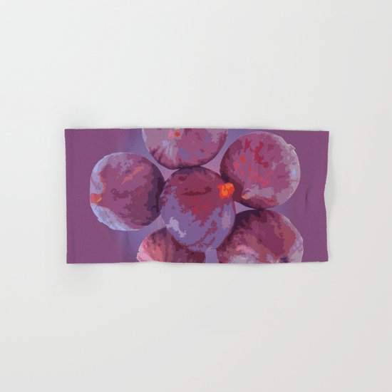 purple figs Hand & Bath Towel