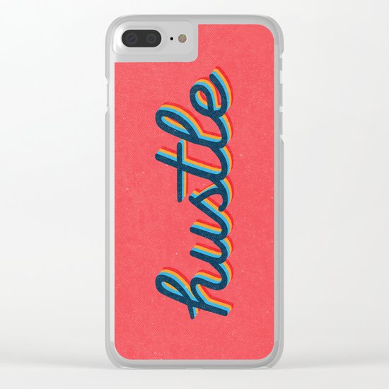 Hustle Clear iPhone Case