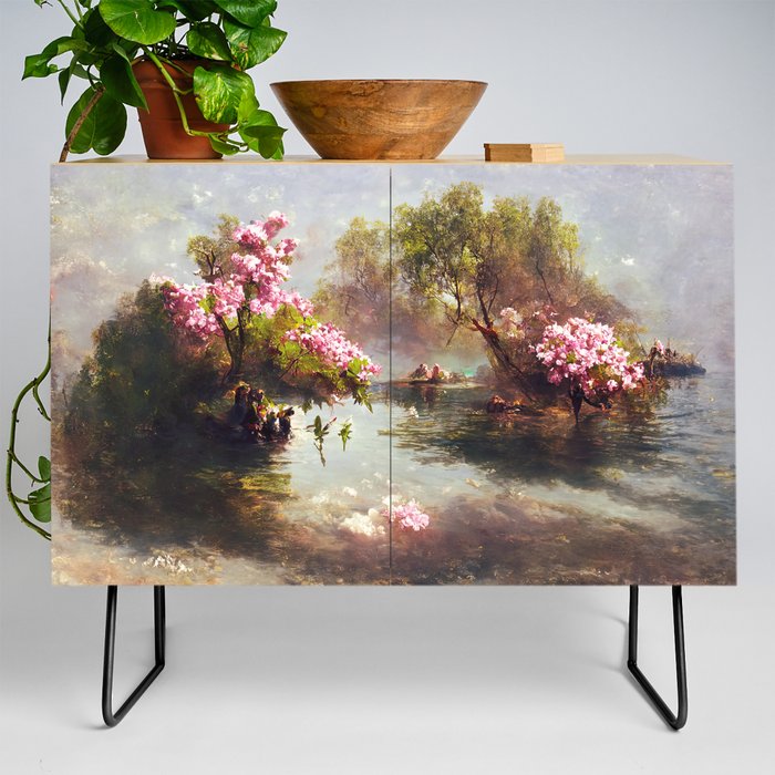 Spring, Symphony of Nature Credenza