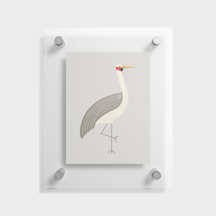 Whimsy Brolga Floating Acrylic Print