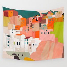 cinque terre Wall Tapestry