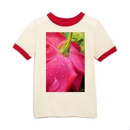 A Rose Dancing in the Rain Kids T Shirt
