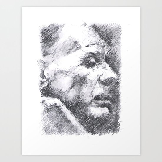 Borges Art Print