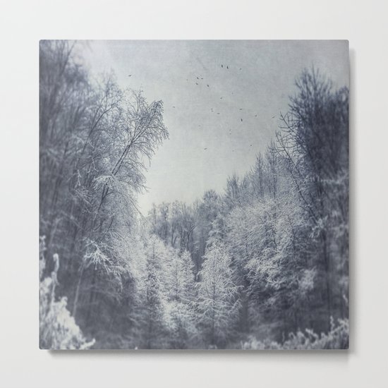 Dreamy Ice World Metal Print
