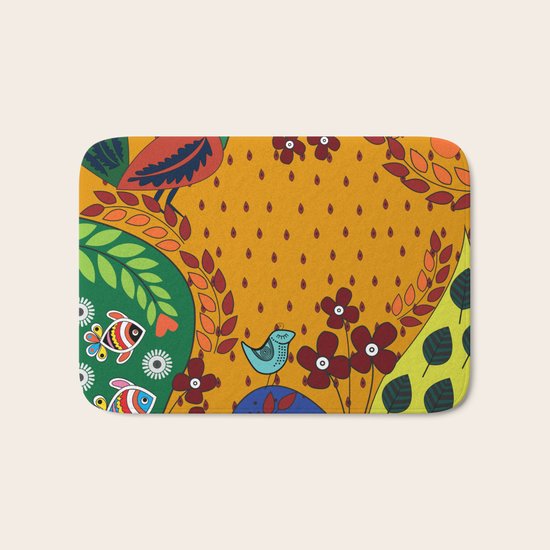 Pattern X Bath Mat