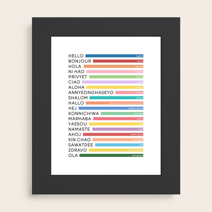 Framed Art Print