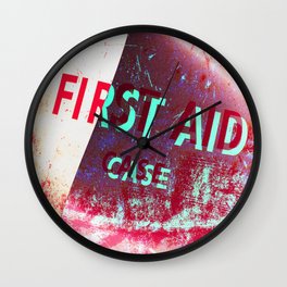 First Aid Wall Clock