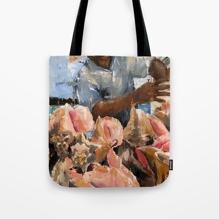 Conch Shack Tote Bag