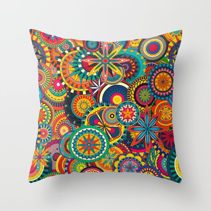 tropical decorative Throw Pillows