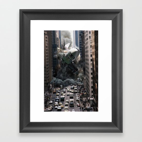 Last Flight Home Framed Art Print