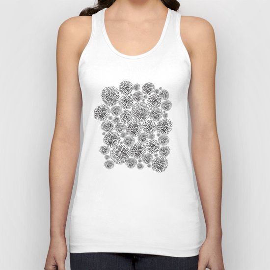 FLOWERY FLOWERS Unisex Tank Top