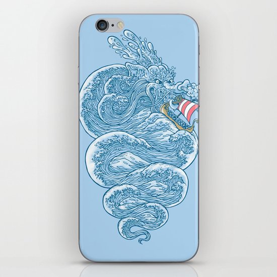 hello little dragon iPhone & iPod Skin