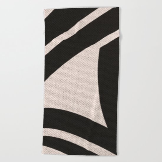 Insinuating Triangle Beach Towel