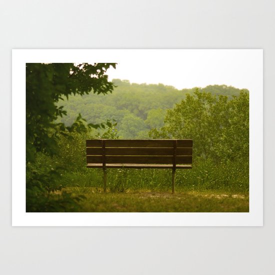 Save a seat for me Art Print
