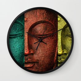 buddha Wall Clock