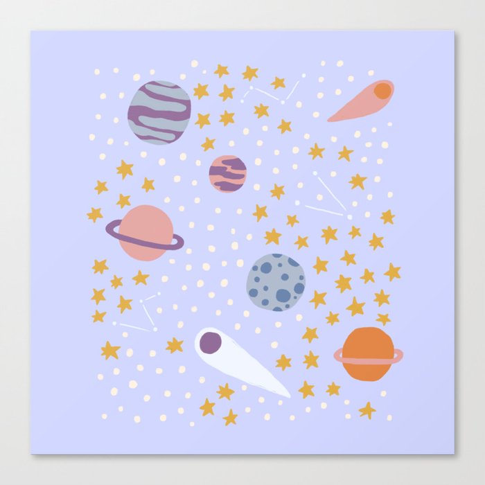 Outer Space Canvas Print