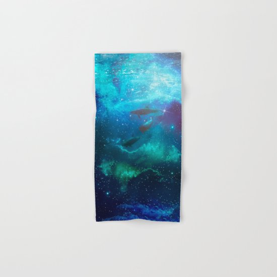 Mystic dolphins Hand & Bath Towel