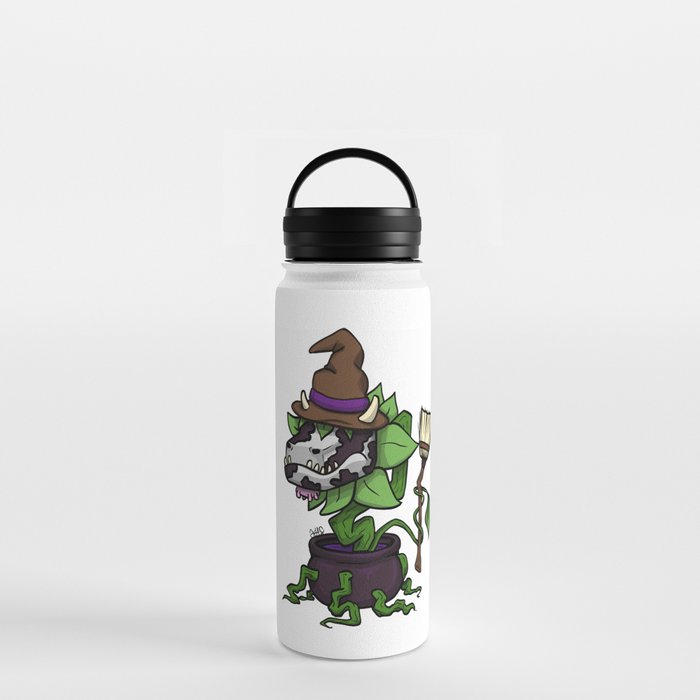 Witchy Cow Plant Water Bottle