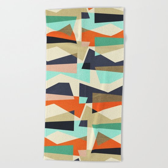 Fragments V Beach Towel