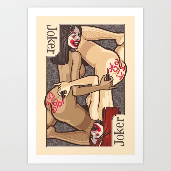 Joker Art Print