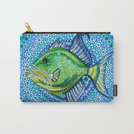 Green Triggerfish Carry-All Pouch