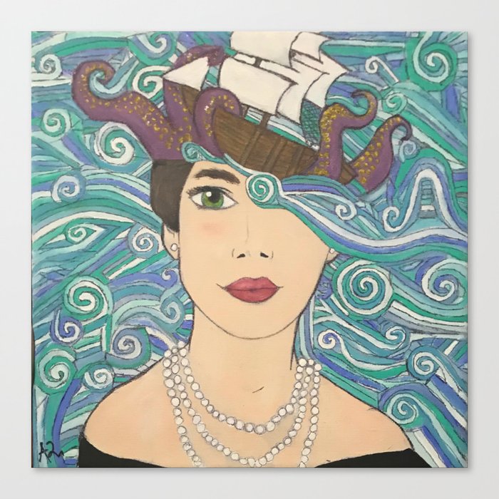Lady of the Sea Canvas Print