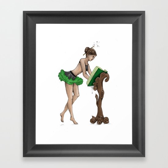 witching hour Framed Art Print