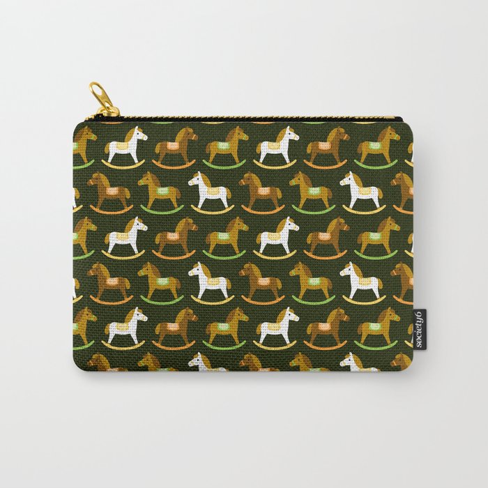 Rocking horses Carry-All Pouch