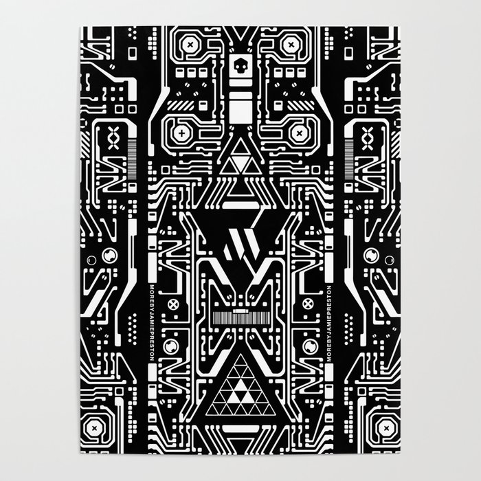 M Silicon Poster