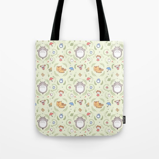 Neighborly Creatures Tote Bag