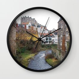 Water of Leith Edinburgh 3 Wall Clock