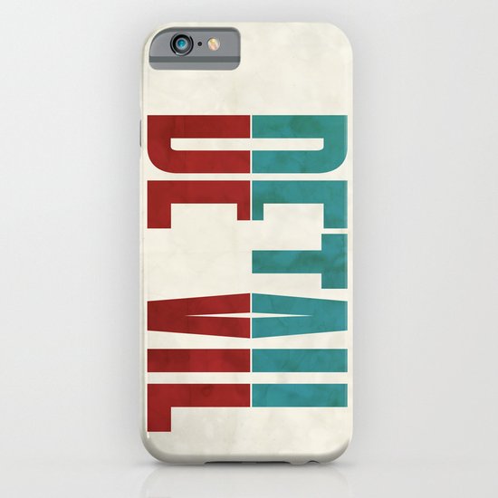Devil in the detail. iPhone & iPod Case