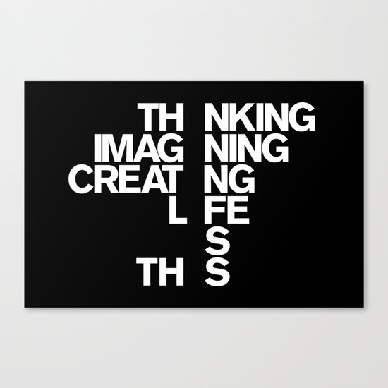 LIVING Canvas Print