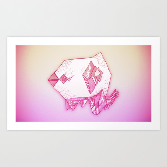 Birdie Art Print