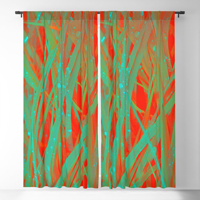 Coral Nature Sound Blackout Curtain By Captainsilva Society6