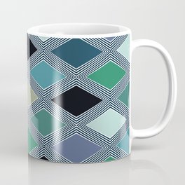 Colorful rhombus design 2 Coffee Mug