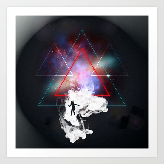 Triste Romance Art Print