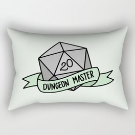 Dungeon Master D20 Rectangular Pillow
