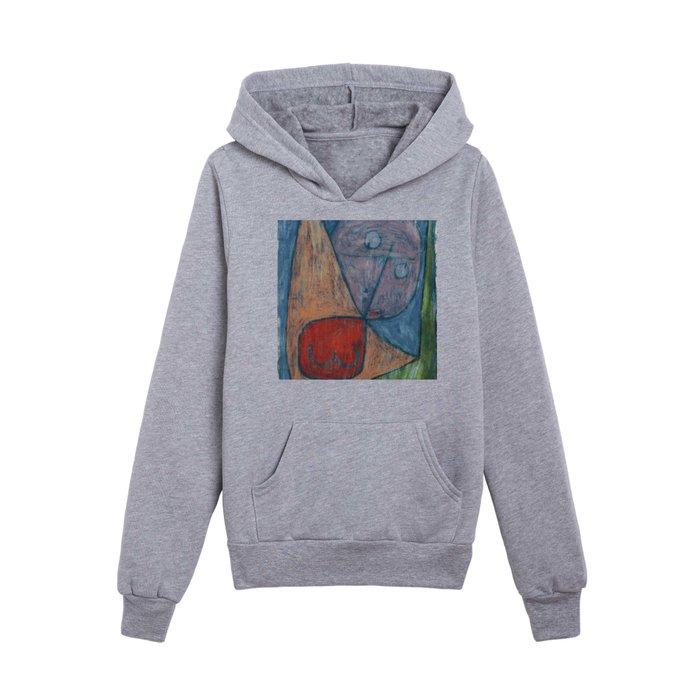 Paul Klee is still a woman Kids Pullover Hoodie