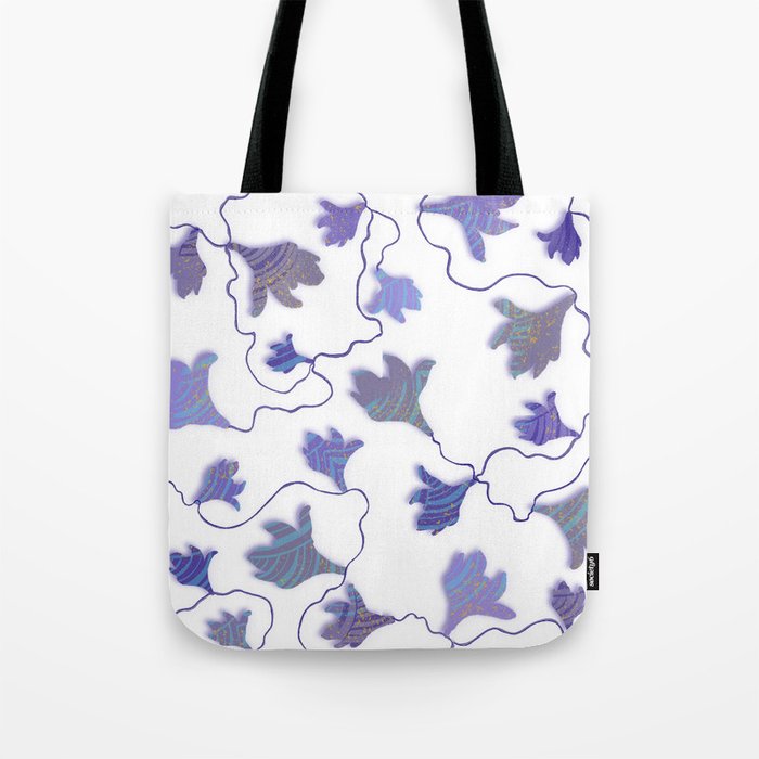 iris pattern Tote Bag