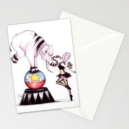 As Graceful as an Elephant Stationery Cards