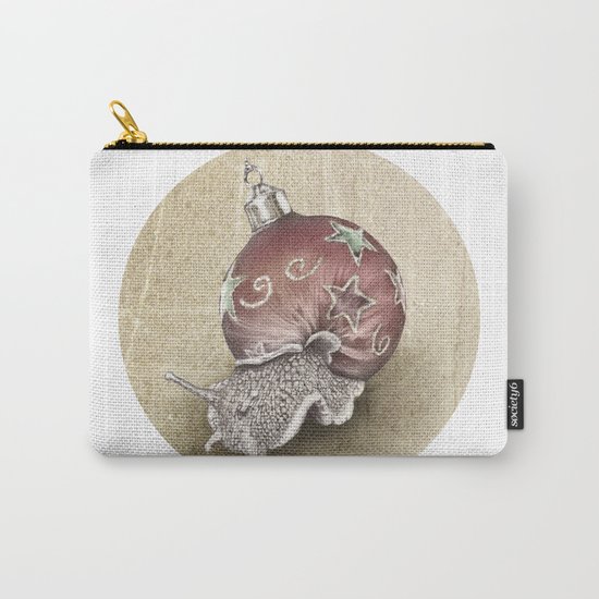 In which a snail is most festive this christmas Carry-All Pouch