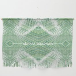Abstract seamless background. Many wavy lines creating a repeating pattern Wall Hanging