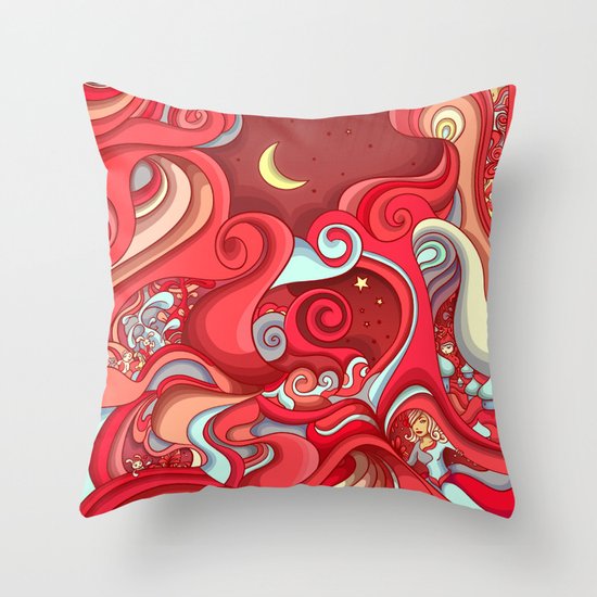 Dream Weave Throw Pillow