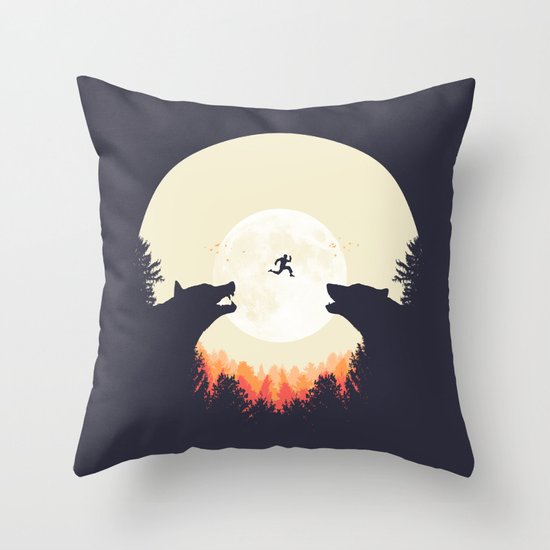 Runaway Throw Pillow