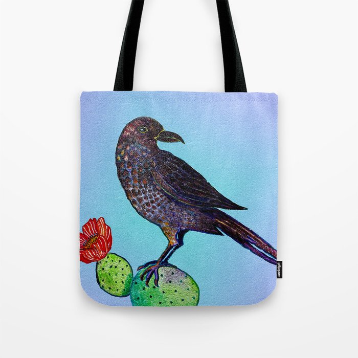 Vikki's Crow  Tote Bag