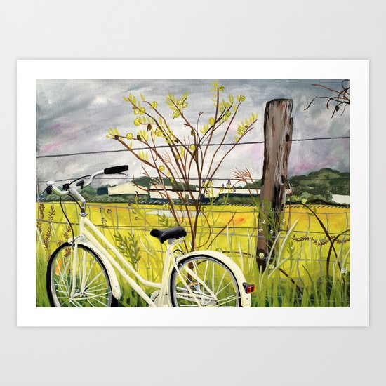 To the Secret Forest Art Print