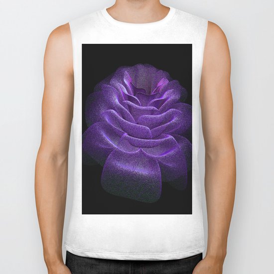 Digital Petals Biker Tank